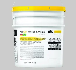 10 baldes de PintCor Massa Acrílica